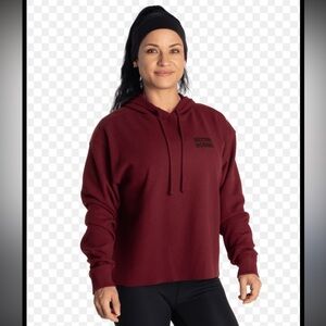 BETTER BODIES Burgundy Hoodie